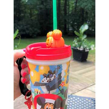3D Printed Mouse Halloween Pumpkin Straw Decoration, Topper, Kick, Slider, Fish Extender Gift, Party...