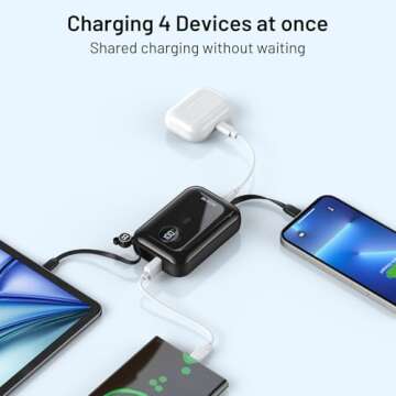 BLAVOR Portable Charger 10000mAh, Fast Charging Power Bank