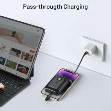 BLAVOR Portable Charger 10000mAh, Fast Charging Power Bank