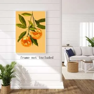 Generic Orange Disco Ball Poster Orange Disco Ball Canvas Print Avant Garde Disco Decor Preppy Wall Art Trendy Funky Poster Living Room Bedroom Wall Decor12x18in Unframed, style-6