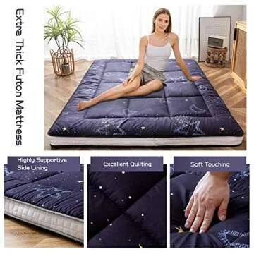 MAXYOYO Futon Mattress - Stylish Comfort for Any Home