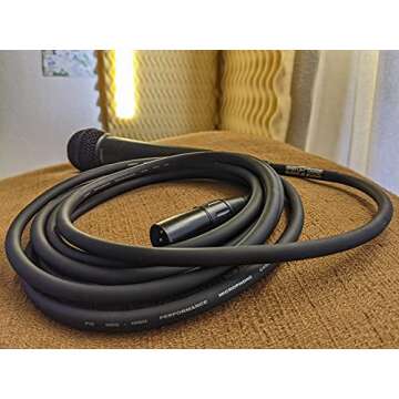 Pig Hog 50ft High Performance XLR Microphone Cable