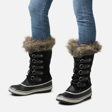 Sorel Women's Black Winter Boots Size 8 for Comfort