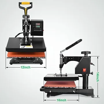 Slendor 12x10 Heat Press Machine for T Shirts