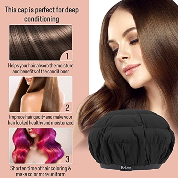 Flaxseed Deep Conditioning Heat Cap - Safe & Universal