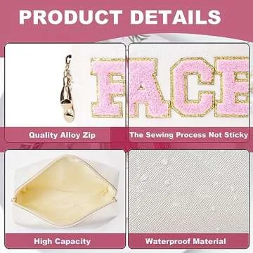 Elegant Burskit Face Bag - Stylish Waterproof Makeup Organizer
