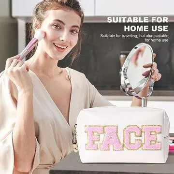 Elegant Burskit Face Bag - Stylish Waterproof Makeup Organizer