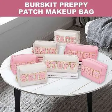 Elegant Burskit Face Bag - Stylish Waterproof Makeup Organizer