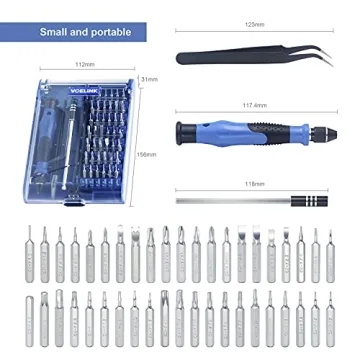 VCELINK Mini Screwdriver Set - 45-in-1 Magnetic Kit