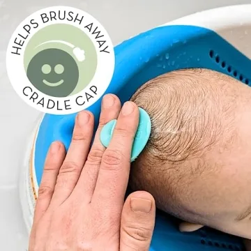 Gentle Silicone Cradle Cap Bath Brushes for Babies
