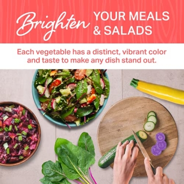 Funky Vegetable Garden Starter Kit with Unique Seed Varieties