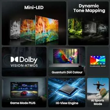 Hisense U6 Series 65" ULED 4K Smart TV with Dolby Atmos