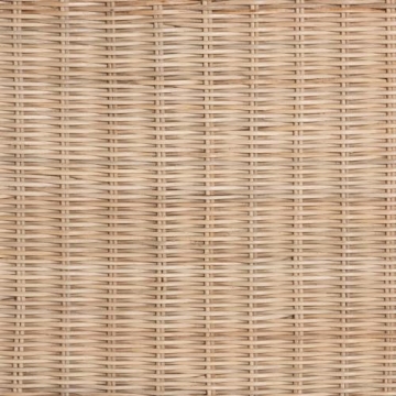 Bali & Pari Sumana Scallop Side Table - Natural Rattan