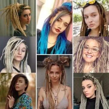 Kraler Ombre Brown Dreadlock Extensions for Unique Styles