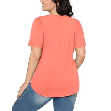 Comfortable Oversized Summer Blouse with Pleating Design