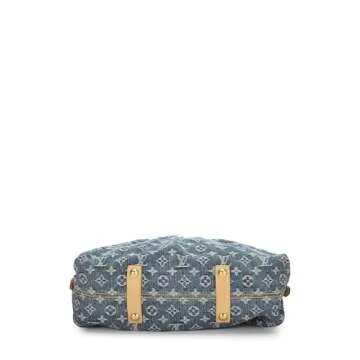 Louis Vuitton Pre-Loved Blue Denim Monogram Neo Cabby MM