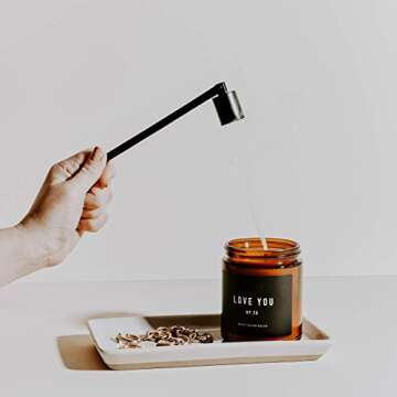 Sweet Water Decor Candle Care Kit with Wick Trimmer and Snuffer