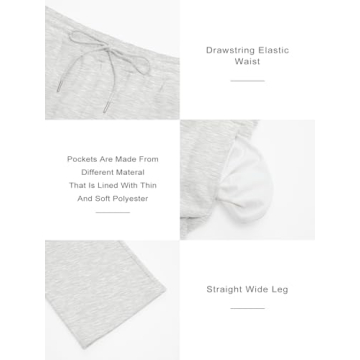 Trendy Queen Women's Wide Leg Sweatpants with Pockets