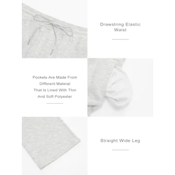 Trendy Queen Women's Wide Leg Sweatpants with Pockets