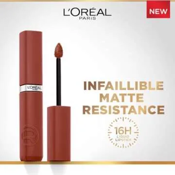L’Oreal Paris Infallible Matte Liquid Lipstick 16HR Wear