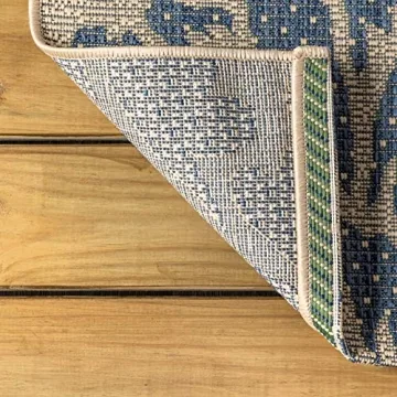 JONATHAN Y Zinnia Modern Floral Rug - Easy Clean 8x10