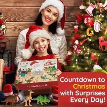 Dinosaur Advent Calendar for Kids - 2024 Countdown Gift