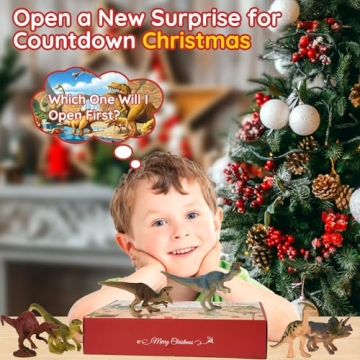 Dinosaur Advent Calendar for Kids - 2024 Countdown Gift