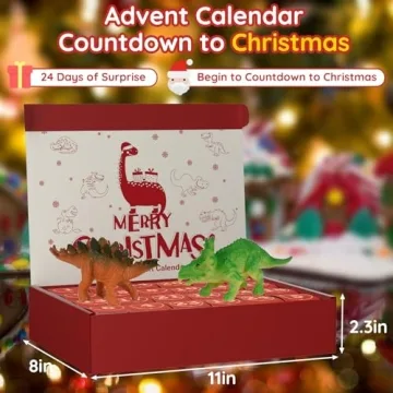 Dinosaur Advent Calendar for Kids - 2024 Countdown Gift