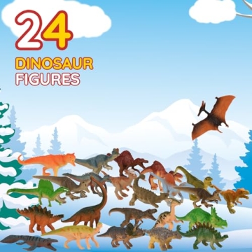 Dinosaur Advent Calendar for Kids - 2024 Countdown Gift
