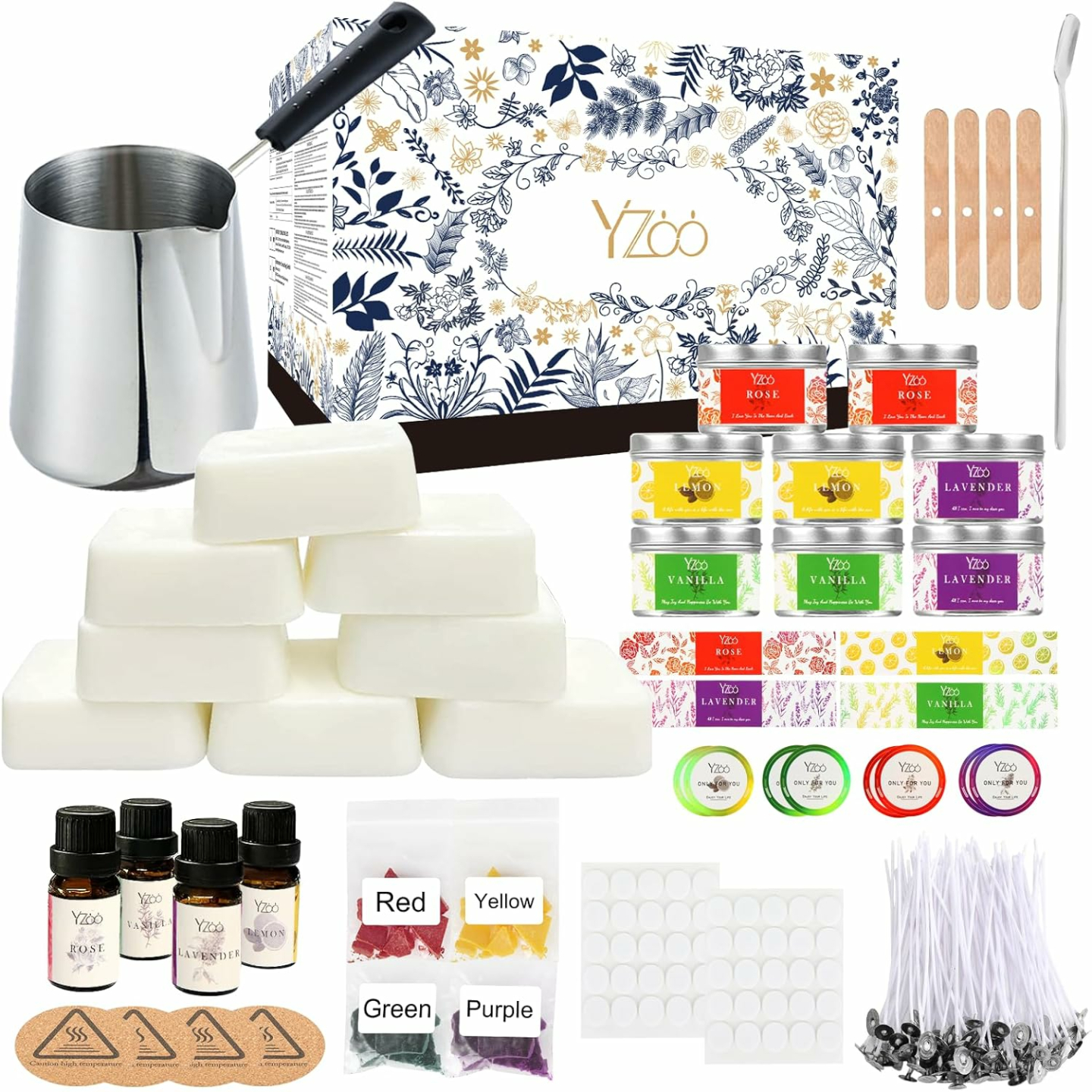 Complete Candle Making Kit for Beginners & Adults