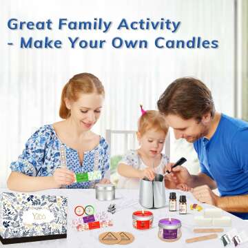 Complete Candle Making Kit for Beginners & Adults