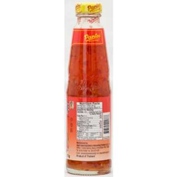 Pantainorasingh Thai Sweetened Chili Sauce for Spring Rolls, 13.2 Ounces (3 Bottles) - Perfectly Bal...