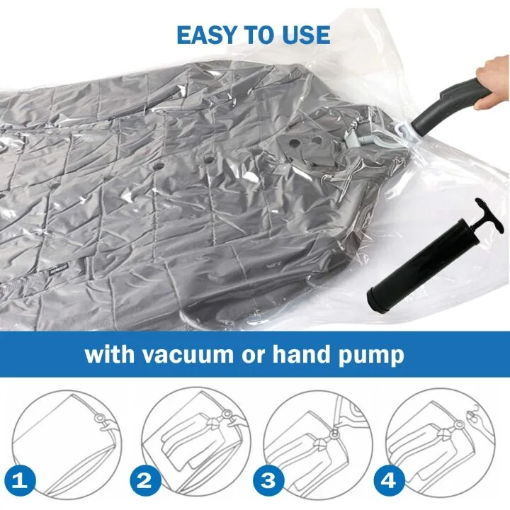 Space Saver Vacuum Storage Bags for Travel 4 Pack