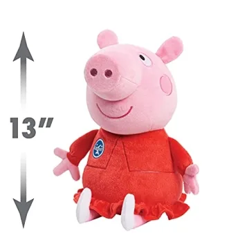 Peppa Pig 13.5-Inch Plushie with Light Up Camera