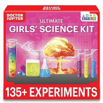 Doctor Jupiter Girls Science Kit - Fun STEM Experiments for Kids 8-14