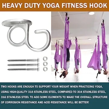 Zyuzles Resistance Band Wall Anchors for Home Gyms