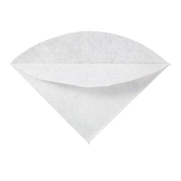 Royal Premium 10" Econoline Non Woven Filter Cones, Package of 50, White