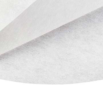 Royal Premium 10" Econoline Non Woven Filter Cones, Package of 50, White