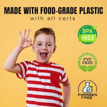 thinkmaster 300 Pieces Interlocking Building Blocks STEM Toys, Educational and Creative Discs for Preschool Boys and Girls Aged 4-8, Safe and Durable Material, Endless Creative Possibilities