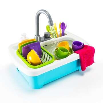 Fat Brain Toys Role Playing Kitchen Sink - Fun and Imaginative Play for Kids