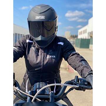 ALPHA CYCLE GEAR Women's All Season Motorcycle Jacket