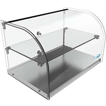 KoolMore Commercial Bakery Display Case with Curved Glass
