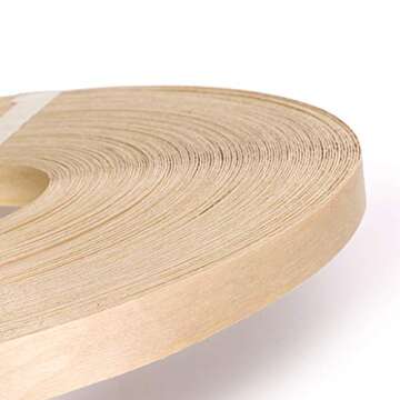 Skelang Wood Veneer Edgebanding Preglued Birch 3/4" x 50'