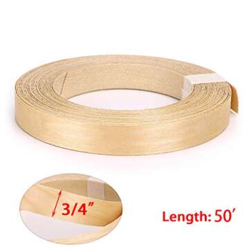 Skelang Birch Wood Veneer Edgebanding 3/4" x 50'