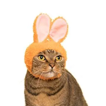 Kitan Club Cat Cap - Adorable Rabbit Hat for Cats