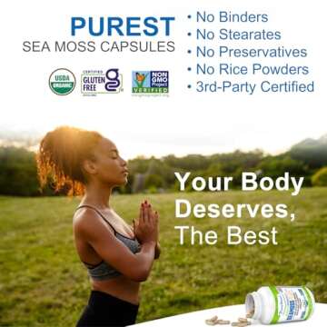 Power By Naturals Sea Moss Plus - Organic Supplement for Immunity