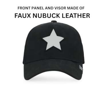 Vintage Havana Black Trucker Hat - Unique Stylish Cap for All