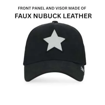 Vintage Havana Black Trucker Hat - Unique Stylish Cap for All