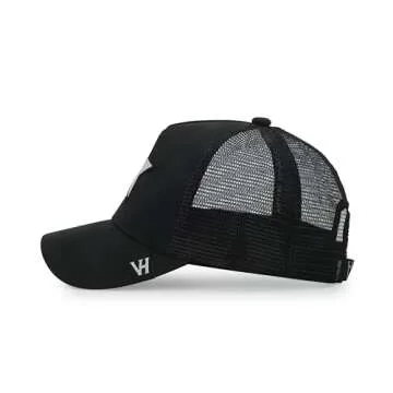 Vintage Havana Black Trucker Hat - Unique Stylish Cap for All