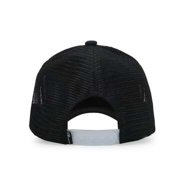 Vintage Havana Black Trucker Hat - Unique Stylish Cap for All